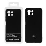 قاب نیو سیلیکون محافظ لنزدار RFF مدل Xiaomi Mi 11 Lite - مشکی کد 1 (پک دار)