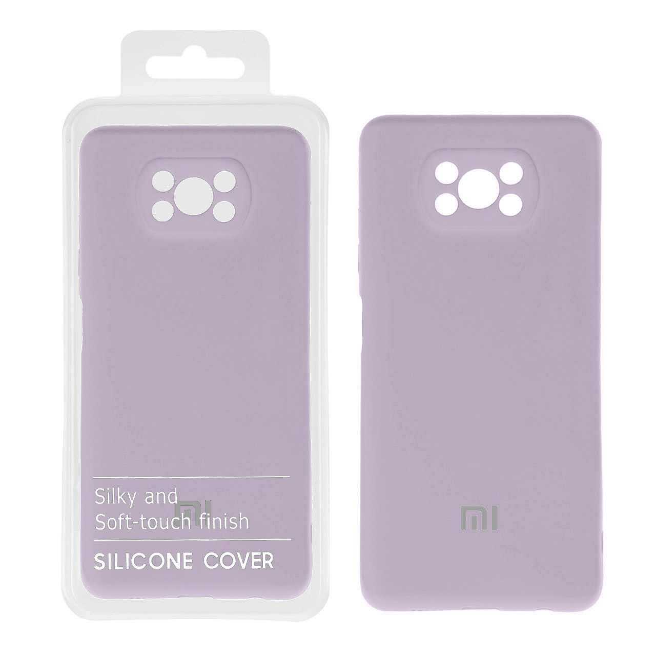 715680 قاب نیو سیلیکون محافظ لنزدار RFF مدل Xiaomi Poco X3 / X3 Pro / X3 NFC - یاسی کد 5 (پک دار) - تصویر 1