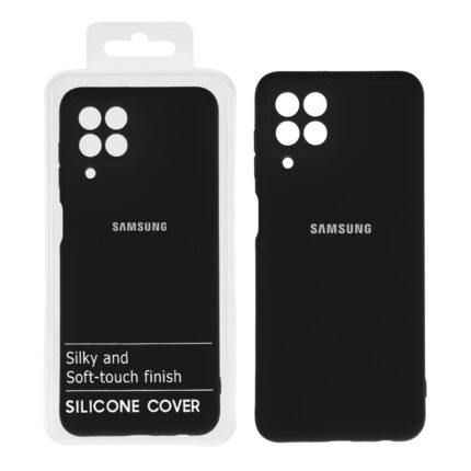 قاب نیو سیلیکون محافظ لنزدار RFF مدل Samsung M33 - مشکی کد 6 (پک دار)