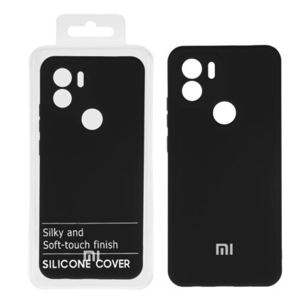 قاب نیو سیلیکون محافظ لنزدار RFF مدل Xiaomi Redmi A1 Plus / Redmi A2 Plus - مشکی کد 6 (پک دار)