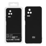 قاب نیو سیلیکون محافظ لنزدار RFF مدل Xiaomi Poco F4 / Redmi K40S - مشکی کد 6 (پک دار)