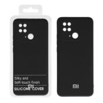 قاب نیو سیلیکون محافظ لنزدار RFF مدل Xiaomi Redmi 10c / Poco c40 / Redmi 10 power - مشکی کد 6 (پک دار)