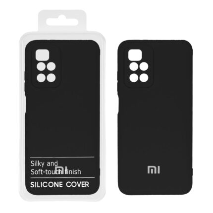 قاب نیو سیلیکون محافظ لنزدار RFF مدل Xiaomi Redmi 10 / Redmi 10 Prime - مشکی کد 7 (پک دار)
