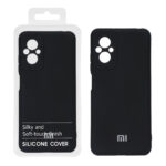 قاب نیو سیلیکون محافظ لنزدار RFF مدل Xiaomi Poco M5 - مشکی کد 6 (پک دار)