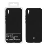 قاب نیو سیلیکون محافظ لنزدار RFF مدل Xiaomi Redmi 9A - مشکی کد 6 (پک دار)