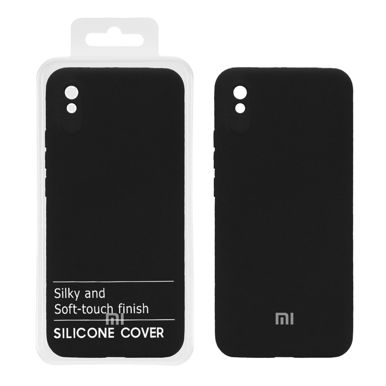 731628 قاب نیو سیلیکون محافظ لنزدار RFF مدل Xiaomi Redmi 9A - مشکی کد 6 (پک دار) - تصویر 1