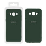قاب نیو سیلیکون محافظ لنزدار RFF مدل Samsung J5 2016 / J510 - سبز (پک دار)