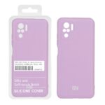 قاب نیو سیلیکون محافظ لنزدار RFF مدل Xiaomi Redmi Note 10 - 4G / Note 10S / Poco M5S - یاسی کد7 (پک دار)