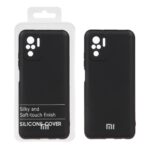 قاب نیو سیلیکون محافظ لنزدار RFF مدل Xiaomi Redmi Note 10 - 4G / Note 10S / Poco M5S - مشکی کد7 (پک دار)