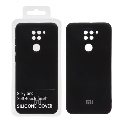 قاب نیو سیلیکون محافظ لنزدار RFF مدل Xiaomi Xiaomi Redmi Note 9 / Redmi 10X 5G / Redmi 10X Pro 5G - مشکی کد 7 (پک دار)