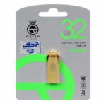 Queen NOBLE USB2.0 Flash Memory - 32GB طلایی (گارانتی مادام العمر شرکت آی تین)