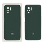 قاب سیلیکونی پاک کنی محافظ لنزدار اورجینال Xiaomi Redmi Note 10S/ Redmi Note 10-4G/ Poco M5S - سبز (پک اصلی)