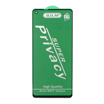 محافظ صفحه نمایش شیشه ای Full Cover OG - Privacy Anti Static مدل Samsung A21S / F52 / Poco F4 GT (بدون پک)