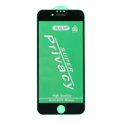محافظ صفحه نمایش شیشه ای Full Cover OG - Privacy Anti Static مدل Iphone 6 / 6S / 7 / 8 / SE 2020 (بدون پک) - مشکی