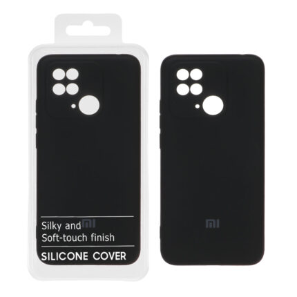 قاب سیلیکونی HighCopy مدل Xiaomi Poco C40 / Redmi 10C - مشکی (پک دار)- PL