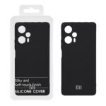 قاب نیو سیلیکون محافظ لنزدار RFF مدل Xiaomi Poco F5 - مشکی (پک دار)