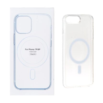 قاب شفاف Apple iPhone 7 plus / 8 plus با قابلیت شارژ MagSafe (پک دار)