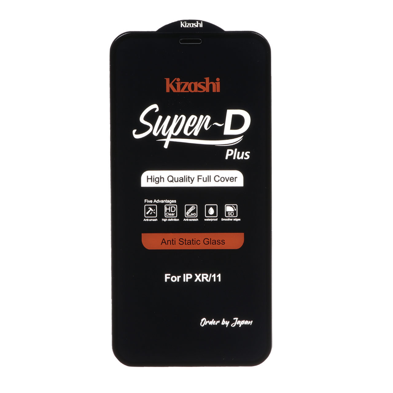 868846 محافظ صفحه نمایش شیشه ای Full Cover SuperD Plus - Kizashi مدل Iphone XR / 11 (بدون پک) - تصویر 1