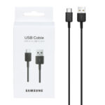 کابل شارژ SAMSUNG Type-C مدل S10 - مشکی (پک دار) - DST (گارانتی شش ماهه) - درجه یک