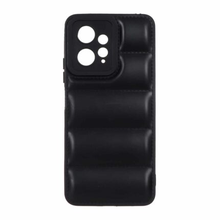 قاب پافر محافظ لنزدار Xiaomi Redmi Note 12 4G - مشکی