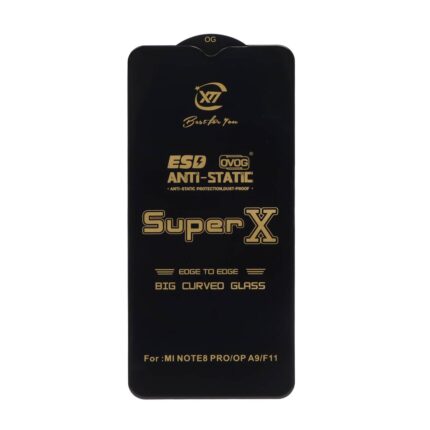 محافظ صفحه نمایش آنتی استاتیک Full Cover Super X مدل Xiaomi Note 8 Pro / Poco M3 / Redmi 9T