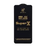 محافظ صفحه نمایش آنتی استاتیک Full Cover Super X مدل Samsung A20 / A30 / A30S / A50 / A50S / M10S / M21 / M21S / M30 / M30S / M31 / Redmi Note 7 / Note 7 pro / Note 7s / Honor 9a / Y6p