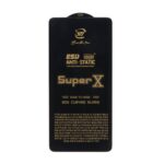 محافظ صفحه نمایش آنتی استاتیک Full Cover Super X مدل Xiaomi Redmi Note 14 4G / Note 12 Pro 4G / Note 11 Pro / Note 11 Pro Plus / Note 10 Pro 4G / Note 10 Pro Max / Poco F3 / F3 GT / F4 / X4 Pro / Mi 13T / Mi 13T Pro