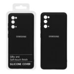 قاب نیو سیلیکون محافظ لنزدار RFF مدل Samsung S20 - مشکی (پک دار)