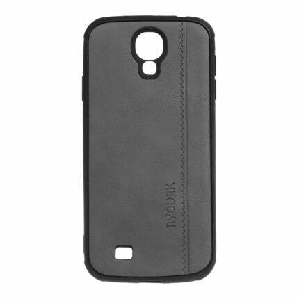 قاب طرح چرم RYOURK مدل Samsung Galaxy S4 - خاکستری
