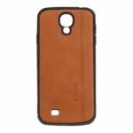قاب طرح چرم RYOURK مدل Samsung Galaxy S4 - عسلی