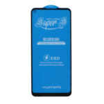 محافظ صفحه نمایش شیشه ای آنتی استاتیک مات Full Cover Super S-OG مدل Samsung A11 / M11 / Xiaomi Mi 12 Lite / Mi 11 Lite - مشکی (بدون پک)