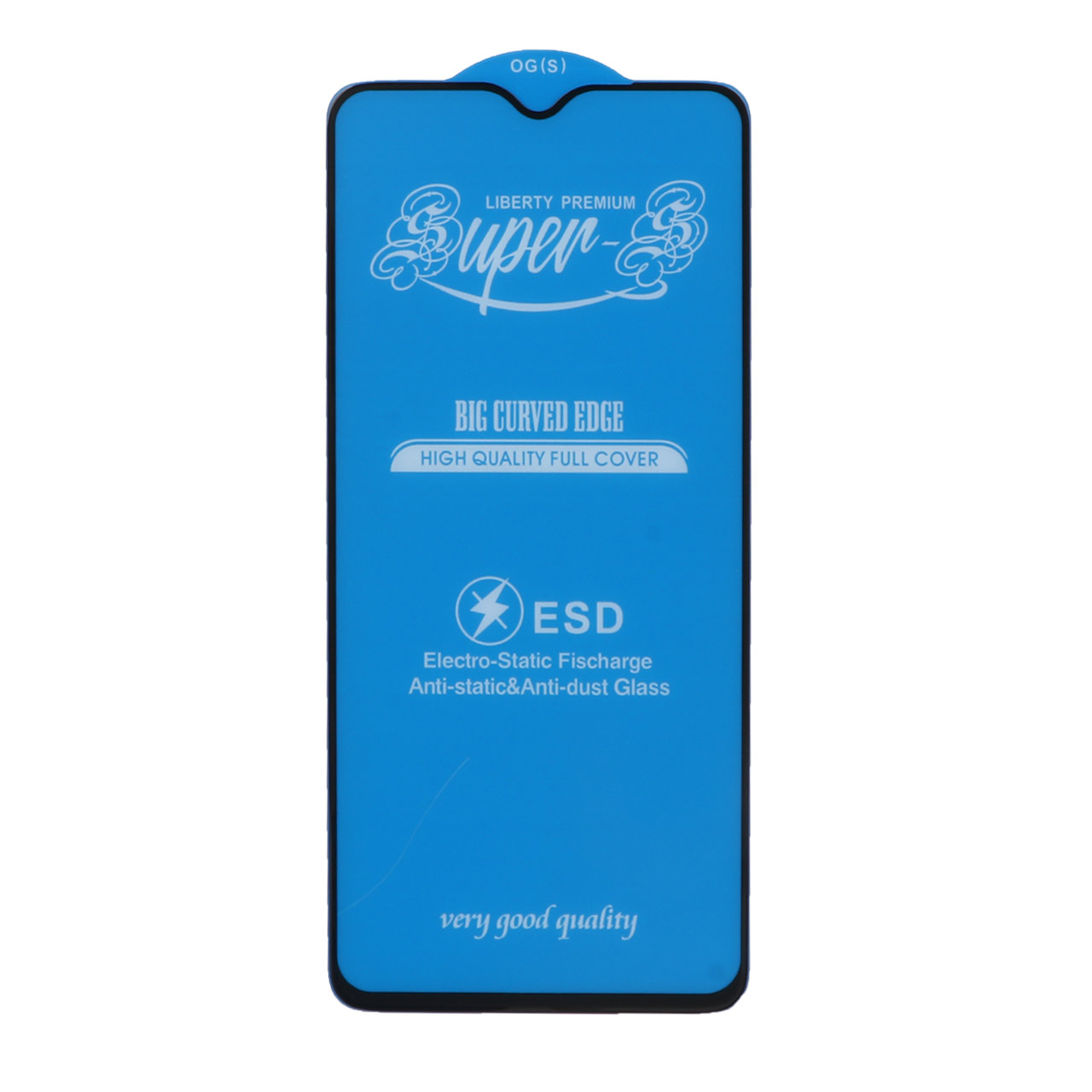 984622 محافظ صفحه نمایش شیشه ای آنتی استاتیک مات Full Cover Super S-OG مدل Xiaomi Redmi Note 8 Pro / Poco M3 / Redmi 9T / Note 9 4G - مشکی (بدون پک) - تصویر 1