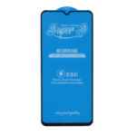 محافظ صفحه نمایش شیشه ای آنتی استاتیک مات Full Cover Super S-OG مدل Xiaomi Redmi A3/ A3x / Redmi 10C / Redmi 12C / Redmi 11A / Redmi 10 Power / Poco C40 / Poco C55 / C61 - مشکی (بدون پک)