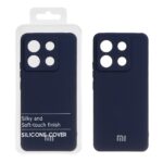 قاب نیو سیلیکون محافظ لنزدار RFF مدل Xiaomi Redmi Note 13 Pro 5G / Poco X6 5G - سرمه ای (پک دار)