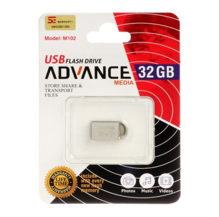 فلش مموری Advance USB2.0 مدل M102 ظرفیت 32GB - نقره ای