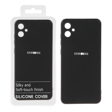 قاب نیو سیلیکون محافظ لنزدار RFF مدل Samsung Galaxy A05 / M05 / F05 - مشکی (پک دار)