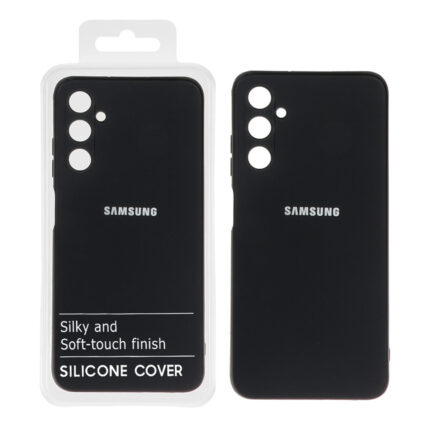 قاب نیو سیلیکون محافظ لنزدار RFF مدل Samsung Galaxy A05s / M14 4G / F14 4G - مشکی (پک دار)