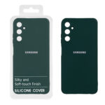 قاب نیو سیلیکون محافظ لنزدار RFF مدل Samsung Galaxy A05s / M14 4G / F14 4G - سبز تیره (پک دار)
