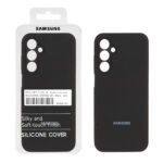 قاب سیلیکونی پاک کنی اورجینال درجه یک Samsung Galaxy A25 5G - مشکی (پک دار)