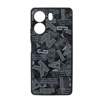 قاب آلفابت محافظ لنزدار Xiaomi Redmi 13C / Poco C65 - طرح 86