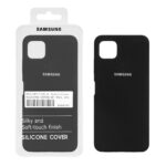 قاب سیلیکونی پاک کنی اورجینال درجه یک Samsung Galaxy A22 5G - مشکی (پک دار)