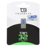 TRUEBYTE TRIM USB2.0 Flash Memory - 32GB آبی (گارانتی مادام العمر شرکت آی تین)