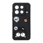 قاب Solid Case عروسک برجسته Baby مدل Xiaomi Redmi Note 13 Pro 5G / Poco X6 5G - مشکی - MPS