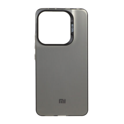 قاب SO COOL لوگودار Xiaomi Redmi Note 14 4G - خاکستری