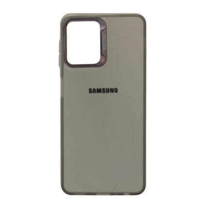 قاب SO COOL لنز متال لوگودار Samsung Galaxy A22 4G / M22 / M32 4G / F22 - مشکی