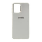 قاب SO COOL لنز متال لوگودار Samsung Galaxy A22 4G / M22 / M32 4G / F22 - نقره ای