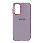 قاب SO COOL لنز متال لوگودار Samsung Galaxy A13 4G / A13 5G / A04s / M13 4G / M23 / F13 - بنفش