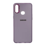 قاب SO COOL لنز متال لوگودار Samsung Galaxy A10s - بنفش
