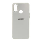 قاب SO COOL لنز متال لوگودار Samsung Galaxy A10s - نقره ای