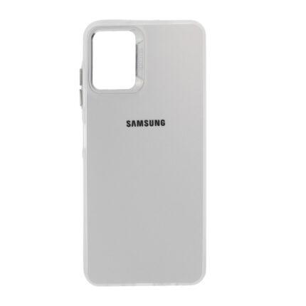 قاب SO COOL لنز متال لوگودار Samsung Galaxy A06 - نقره ای